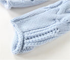 Luxurious Eileen Cashmere Jumper in soft blue, perfect for comfort and elegance this season. Elevate your wardrobe today!