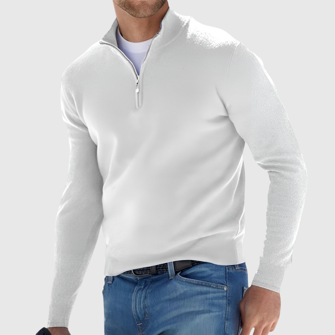 Eduardo Zip-Up Sweater