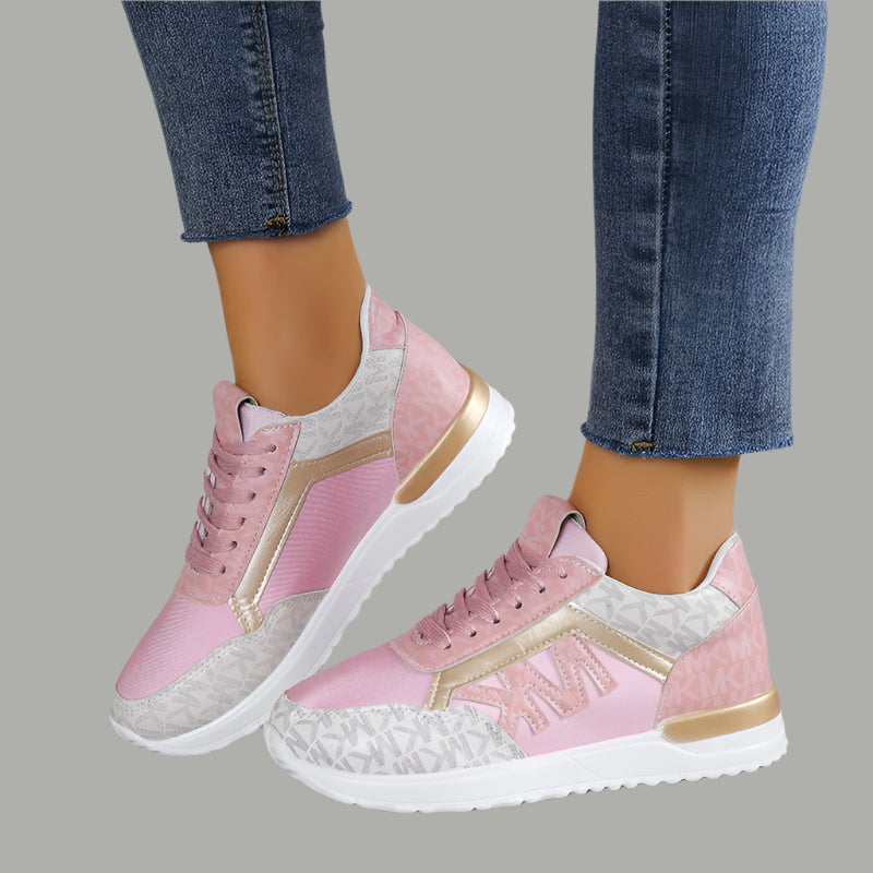 Stylish MK | Damenschuhe in pink and gold, perfect for a fresh seasonal look with unmatched comfort.